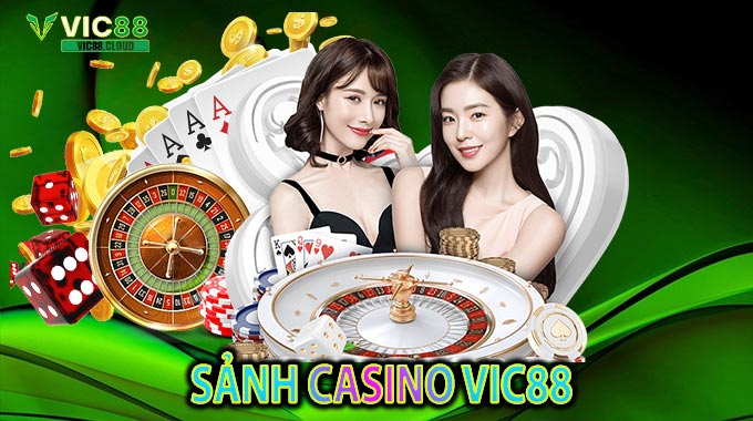 Sảnh Casino VIC88