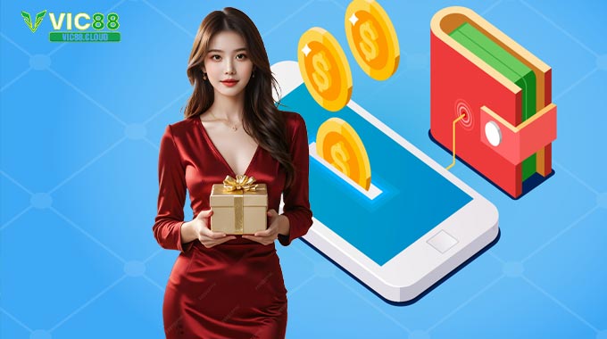 Ưu đãi khi Nạp Tiền VIC88